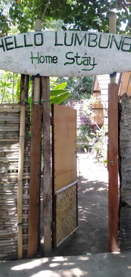 Hello Lumbung Homestay Gili Air Kültér fotó